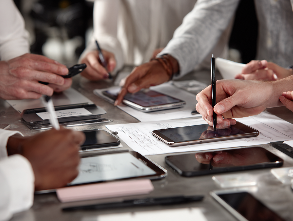 Wireframes for concept development