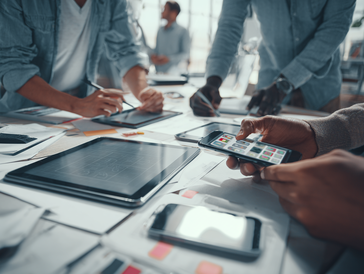 Testing dashboard on tablets